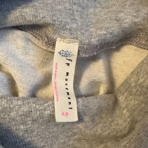 Free People Movement Lara Pullover Heather Grey - Picture 7 of 8